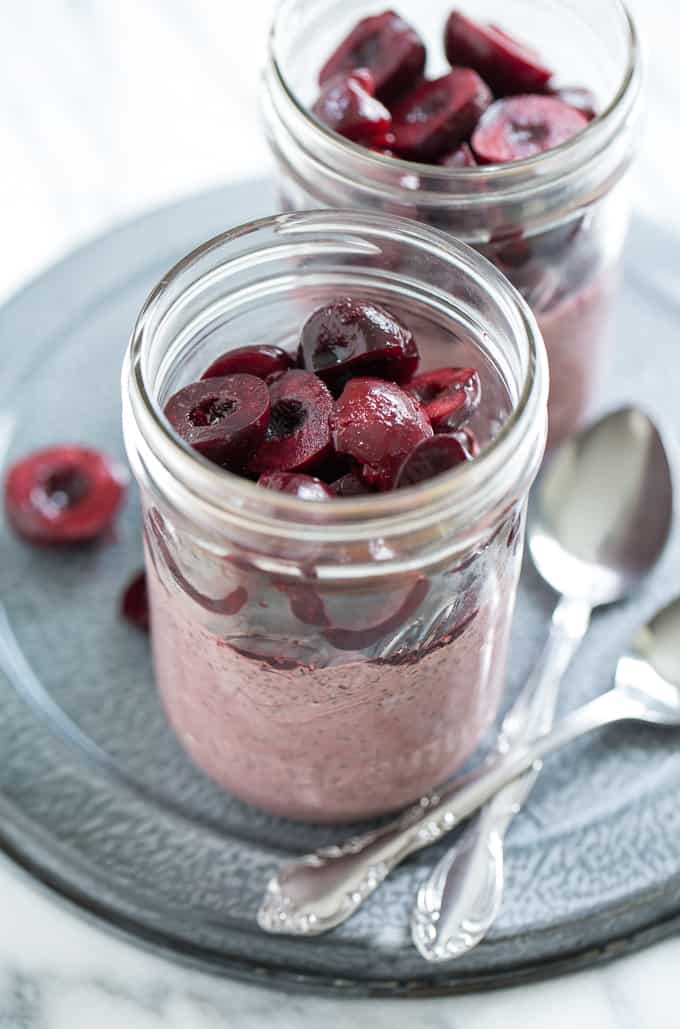 Sweet Cherry Almond Chia Pudding: Your Healthy Dessert-Inspired Breakfast